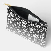 Witte patroonpoten op verloopachtergrond etui (Open)