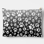 Witte patroonpoten op verloopachtergrond etui (Achterkant)