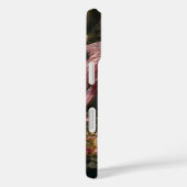 Witte Pegasus Pink Wings Sprookjeskasteel Paard Case-Mate iPhone Case (Achterkant / Rechts)