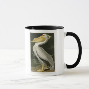 Witte Pelican John James Audubon Birds of America Mok