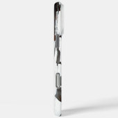 Witte peling Case-Mate iPhone case (Achterkant / Rechts)