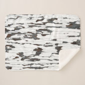 Witte peling sherpa deken (Voorkant (horizontaal))