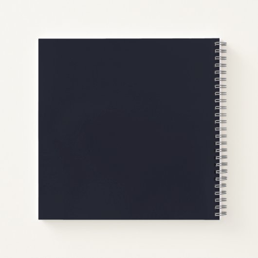 Witte Perzische kat Notitieboek (Achterkant)