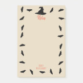 Witte Pet en vlekken | Gepersonaliseerd Post-it® Notes (Voorkant)