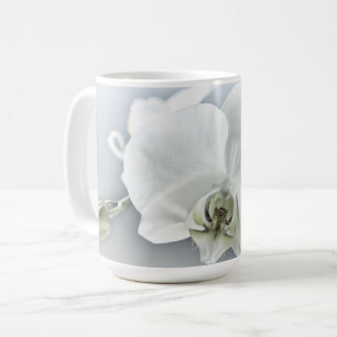 Witte Phaleonopsis Orchidee Koffiemok