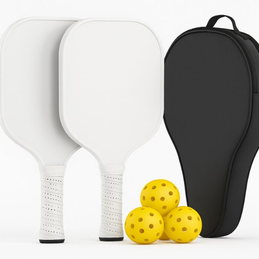 Witte pickleball peddels | Custom Cool & Schattige Paddle