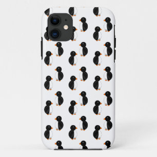 Witte pinguïns iPhone 11 hoesje