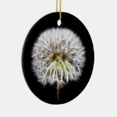Witte Plant van de Dandelion Keramisch Ornament (Rechts)