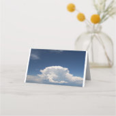 Witte Pluizige Wolk              (Achterkant)