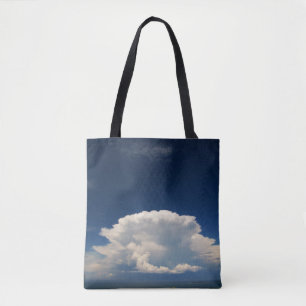 Witte Pluizige Wolk Draagtas