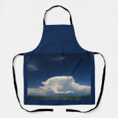Witte Pluizige Wolk Schort (Voorkant)