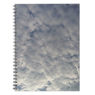 Witte Pluizige Wolken Notitieboek