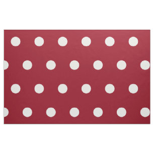 Witte pokstippen op schooldagen rood stof
