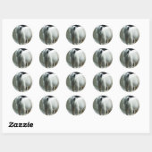 Witte Polar Beren Sticker (Vel)