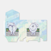 Witte pommeren Gifts & Accessoires Bedankdoosjes (Uitgevouwen)