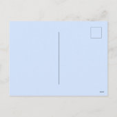 Witte Pompoen Bloemen Waterverf Gepersonaliseerd Feestdagenkaart (Achterkant)