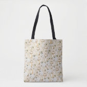 Witte pompoen Canvas tas | Herfst Harvest Hallowee (Voorkant)