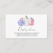 Witte pompoen - Display douche Informatiekaartje (Voorkant)