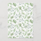 Witte pompoen Hoe oud waren mama en papa Kaart (Achterkant)