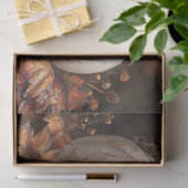 Witte Pompoenen Olieverfschilderij Decoupage Tissuepapier (Geschenk)