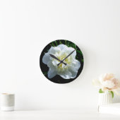 Witte pony ronde klok (Huis)