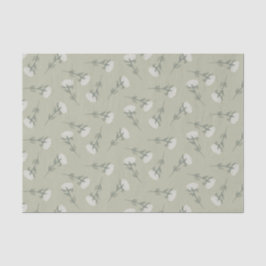 Witte pony tissuepapier