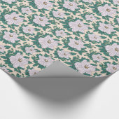 Witte pony's cadeaupapier (Hoek)