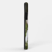 witte puppy in het park Case-Mate iPhone case (Achterkant/rechts)