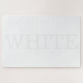 witte puzzel legpuzzel (Horizontaal)