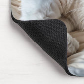 Witte Ragdoll Kat Muismat (Hoek)