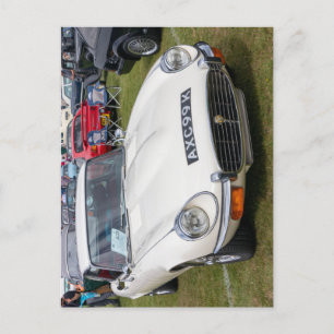 witte reeks 3 Jaguar E type 2+2 Briefkaart