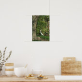 Witte reiger poster (Keuken)