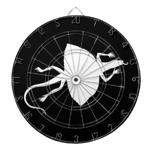 Witte reptiel dartbord