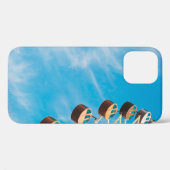 Witte reuzenrad onder duidelijke hemel in de ochte Case-Mate iPhone case (Achterkant (horizontaal))