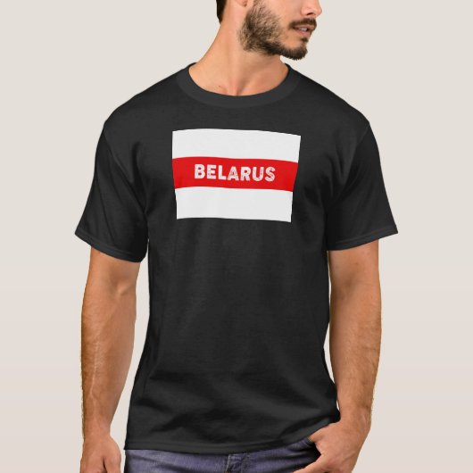 Witte revolutie in Wit-Rusland T-shirt (Voorkant)