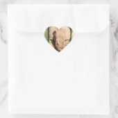 Witte Rhino Hart Sticker (Tas)