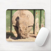 Witte Rhino Muismat (Met muis)