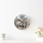 Witte Rhino Ronde Klok (Huis)