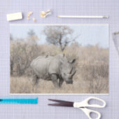 Witte Rhino Tissuepapier (Craft)