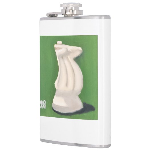 Witte Ridder Heupfles (Links)