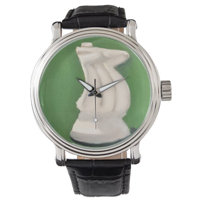 Witte Ridder Horloge (Voorkant)