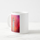 Witte Ridder Koffiemok (Voorkant links)