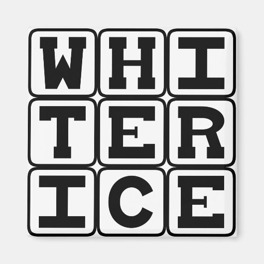 Witte Rijst, Type Graan Magneet (Voorkant)