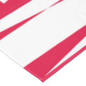 Witte rode abstracte illusie tafelkleed (Gekanteld)