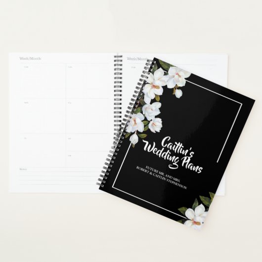 Witte Roos Bruiloft planner (Display)