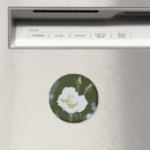 Witte Roos Magneet (Insitu (Vaatwasser))