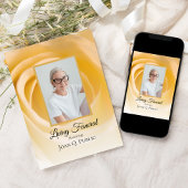 Witte Rose Bloemblaadjes Levend Uitvaartfeest Kaart