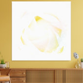 *~* Witte Rose Blush Roze Bloemen Abstract AR8 Canvas Afdruk (Insitu (Woonkamer))