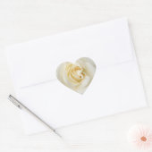 Witte Rose Stickers (Envelop)