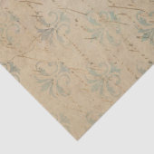  witte roze en vlinderontbinding tissuepapier (Detail)